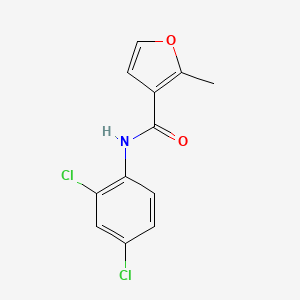 molecular formula C12H9Cl2NO2 B5881382 N-(2,4-dichlorophenyl)-2-methyl-3-furamide 