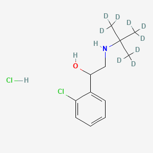 Tulobuterol D9 (tert-butyl D9) hydrochloride