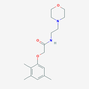 molecular formula C17H26N2O3 B5881643 N-[2-(4-morpholinyl)ethyl]-2-(2,3,5-trimethylphenoxy)acetamide 