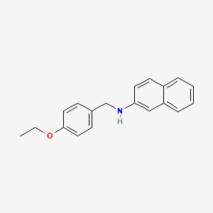 molecular formula C19H19NO B5881736 (4-ethoxybenzyl)2-naphthylamine 
