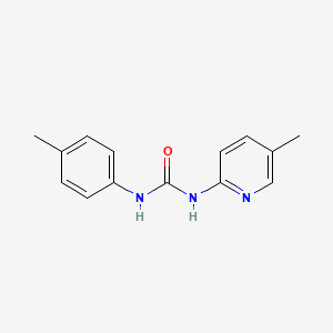 molecular formula C14H15N3O B5881863 N-(4-methylphenyl)-N'-(5-methyl-2-pyridinyl)urea 