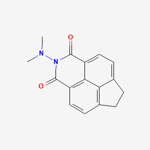 molecular formula C16H14N2O2 B5881957 2-(dimethylamino)-6,7-dihydro-1H-indeno[6,7,1-def]isoquinoline-1,3(2H)-dione 
