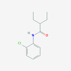 molecular formula C12H16ClNO B5881982 N-(2-chlorophenyl)-2-ethylbutanamide 