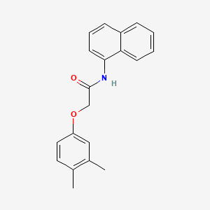 molecular formula C20H19NO2 B5882045 2-(3,4-dimethylphenoxy)-N-1-naphthylacetamide 