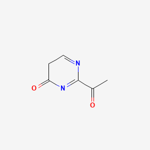 B588208 2-acetylpyrimidin-4(5H)-one CAS No. 145948-05-6