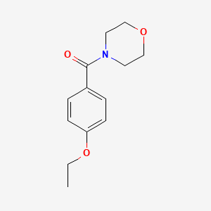 molecular formula C13H17NO3 B5882202 4-(4-ethoxybenzoyl)morpholine 