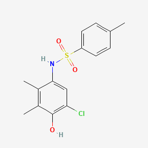 N-(5-chloro-4-hydroxy-2,3-dimethylphenyl)-4-methylbenzenesulfonamide