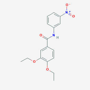 3,4-diethoxy-N-(3-nitrophenyl)benzamide