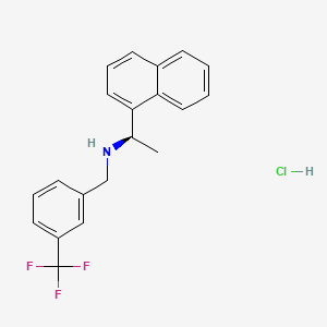 (R)-1-(Naphthalen-1-yl)-N-(3-(trifluoromethyl)benzyl)ethanamine hydrochloride