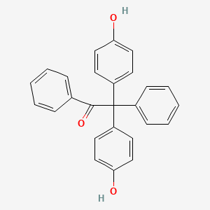 2,2-Bis(4-hydroxyphenyl)-1,2-diphenylethanone