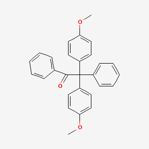 molecular formula C28H24O3 B588256 2,2-Bis(4-methoxyphenyl)-1,2-diphenylethanone CAS No. 103281-33-0