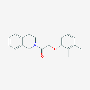 molecular formula C19H21NO2 B5882600 2-[(2,3-dimethylphenoxy)acetyl]-1,2,3,4-tetrahydroisoquinoline 