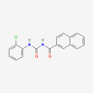 N-{[(2-chlorophenyl)amino]carbonyl}-2-naphthamide