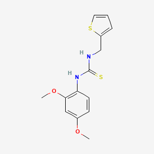 N-(2,4-dimethoxyphenyl)-N'-(2-thienylmethyl)thiourea