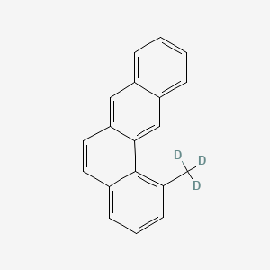 molecular formula C19H14 B588285 1-Methylbenz[a]anthracene-d3 CAS No. 1794971-02-0