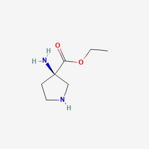 (R)-Ethyl 3-aminopyrrolidine-3-carboxylate