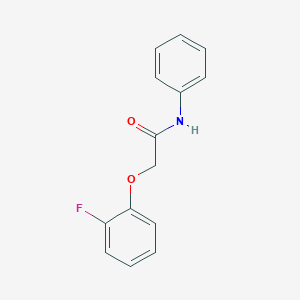molecular formula C14H12FNO2 B5882867 2-(2-fluorophenoxy)-N-phenylacetamide 