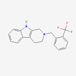 2-[2-(trifluoromethyl)benzyl]-2,3,4,9-tetrahydro-1H-beta-carboline