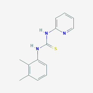molecular formula C14H15N3S B5882900 N-(2,3-dimethylphenyl)-N'-2-pyridinylthiourea 