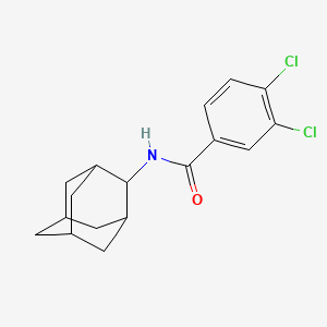 molecular formula C17H19Cl2NO B5883083 N-2-adamantyl-3,4-dichlorobenzamide 