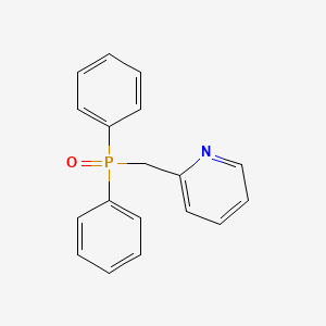 molecular formula C18H16NOP B5883141 2-[(diphenylphosphoryl)methyl]pyridine 