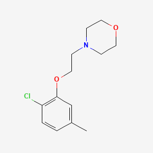 molecular formula C13H18ClNO2 B5883258 4-[2-(2-chloro-5-methylphenoxy)ethyl]morpholine 