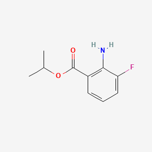 molecular formula C10H12FNO2 B588337 Isopropyl 2-amino-3-fluorobenzoate CAS No. 144851-83-2