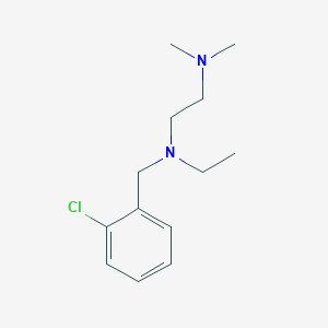 molecular formula C13H21ClN2 B5883406 (2-chlorobenzyl)[2-(dimethylamino)ethyl]ethylamine 