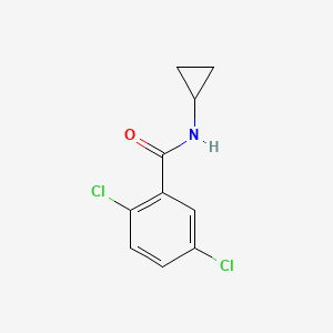 molecular formula C10H9Cl2NO B5883814 2,5-dichloro-N-cyclopropylbenzamide 