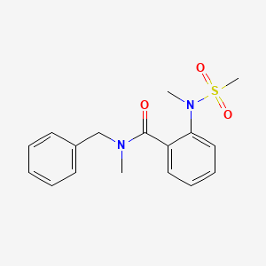 N-benzyl-N-methyl-2-[methyl(methylsulfonyl)amino]benzamide
