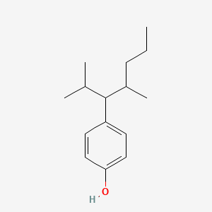 4-(2,4-Dimethylheptan-3-yl)phenol