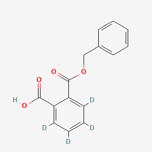 molecular formula C15H12O4 B588402 Monobenzyl Phthalate-d4 CAS No. 478954-83-5