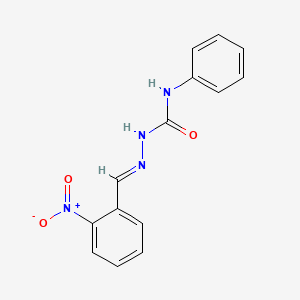 2-nitrobenzaldehyde N-phenylsemicarbazone