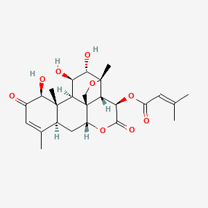 molecular formula C25H32O9 B588408 Gutolactone CAS No. 152369-48-7