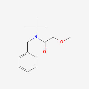 molecular formula C14H21NO2 B5884111 N-benzyl-N-(tert-butyl)-2-methoxyacetamide 