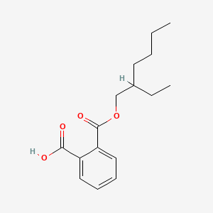 molecular formula C16H22O4 B588412 2-(((2-乙基己基)氧羰基)苯甲酸 CAS No. 1276197-22-8