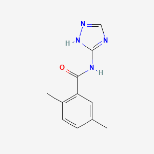 molecular formula C11H12N4O B5884131 2,5-dimethyl-N-4H-1,2,4-triazol-3-ylbenzamide 