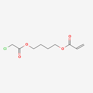 molecular formula C9H13ClO4 B588415 4-[(Chloroacetyl)oxy]butyl prop-2-enoate CAS No. 157525-13-8