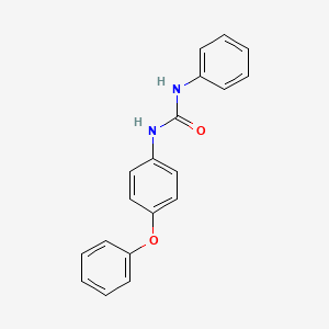molecular formula C19H16N2O2 B5884168 N-(4-phenoxyphenyl)-N'-phenylurea 