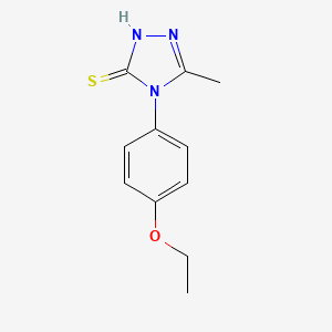 4-(4-ethoxyphenyl)-5-methyl-4H-1,2,4-triazole-3-thiol