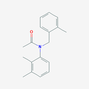 molecular formula C18H21NO B5884431 N-(2,3-dimethylphenyl)-N-(2-methylbenzyl)acetamide 