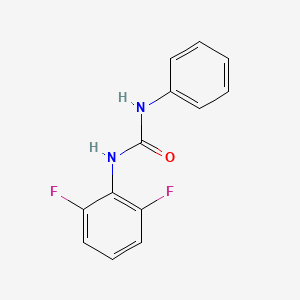 molecular formula C13H10F2N2O B5884630 N-(2,6-difluorophenyl)-N'-phenylurea 