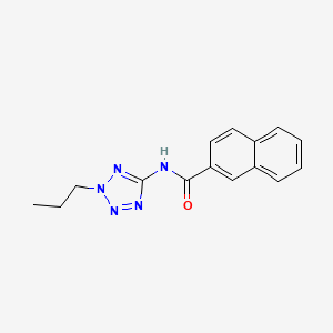 molecular formula C15H15N5O B5884637 N-(2-propyl-2H-tetrazol-5-yl)-2-naphthamide 