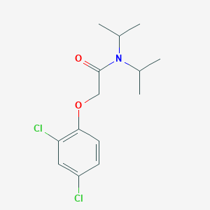 molecular formula C14H19Cl2NO2 B5884706 2-(2,4-dichlorophenoxy)-N,N-diisopropylacetamide 