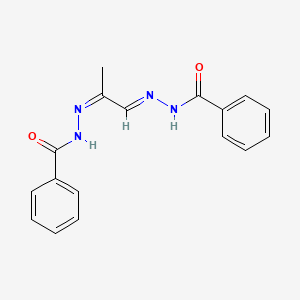 molecular formula C17H16N4O2 B5884804 N',N''-1,2-propanediylidenedibenzohydrazide 