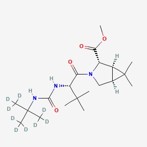 molecular formula C20H35N3O4 B588483 波西普韦代谢物 M4-d9 甲基酯 CAS No. 1158083-48-7