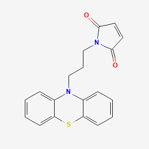 molecular formula C19H16N2O2S B588484 N-Propylmaleimide Phenothiazine CAS No. 1391052-13-3