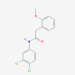 N-(3,4-dichlorophenyl)-2-(2-methoxyphenyl)acetamide
