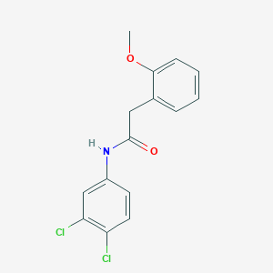 molecular formula C15H13Cl2NO2 B5884854 N-(3,4-dichlorophenyl)-2-(2-methoxyphenyl)acetamide 