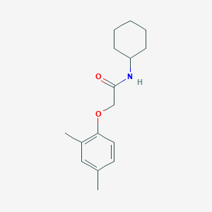 N-cyclohexyl-2-(2,4-dimethylphenoxy)acetamide